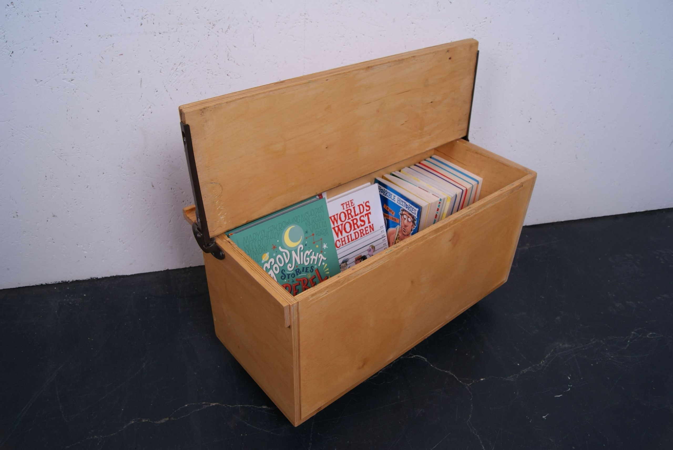 Exciting new product - wooden storage caddy on castors!