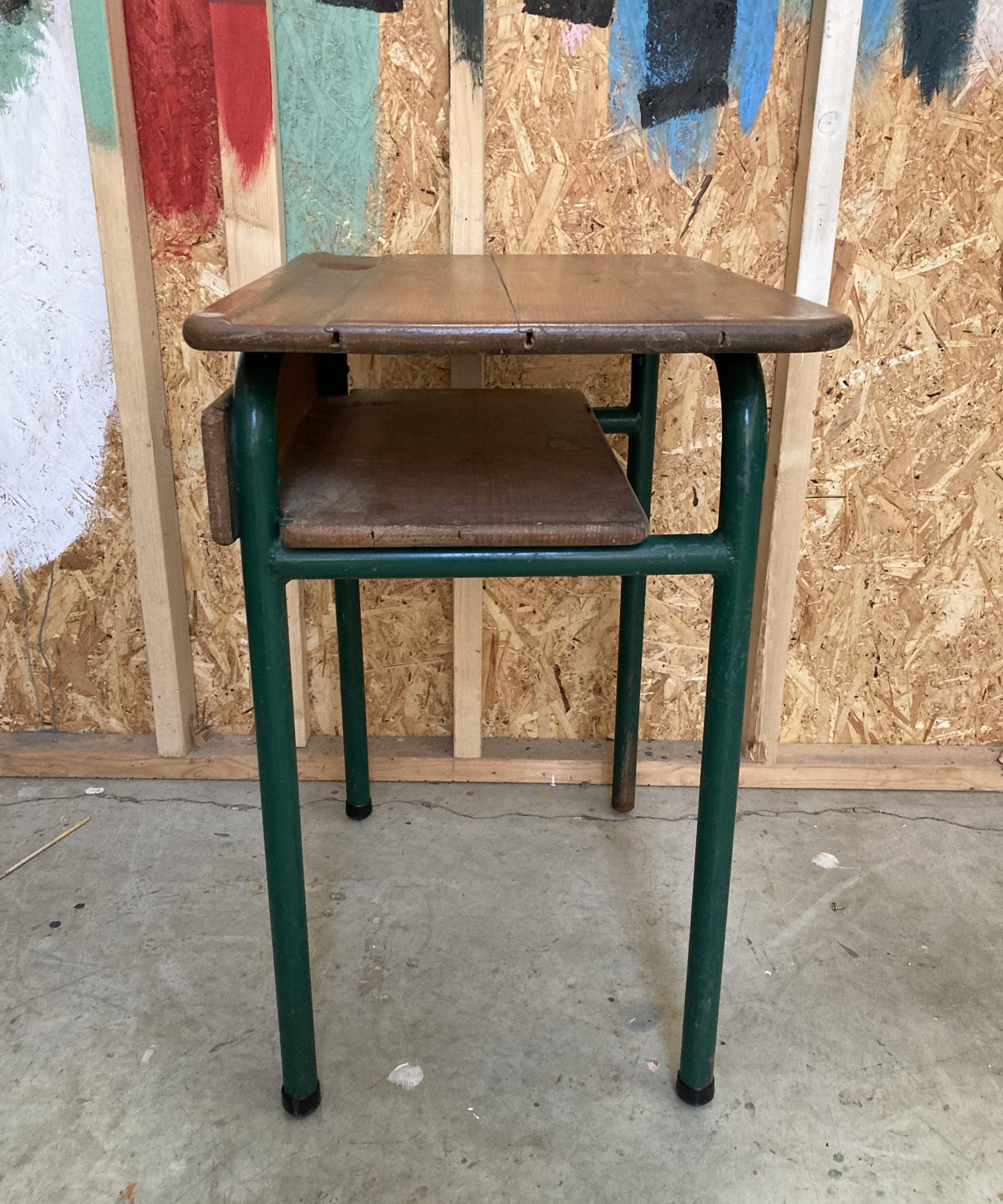 French-green-metal-single-desk-1