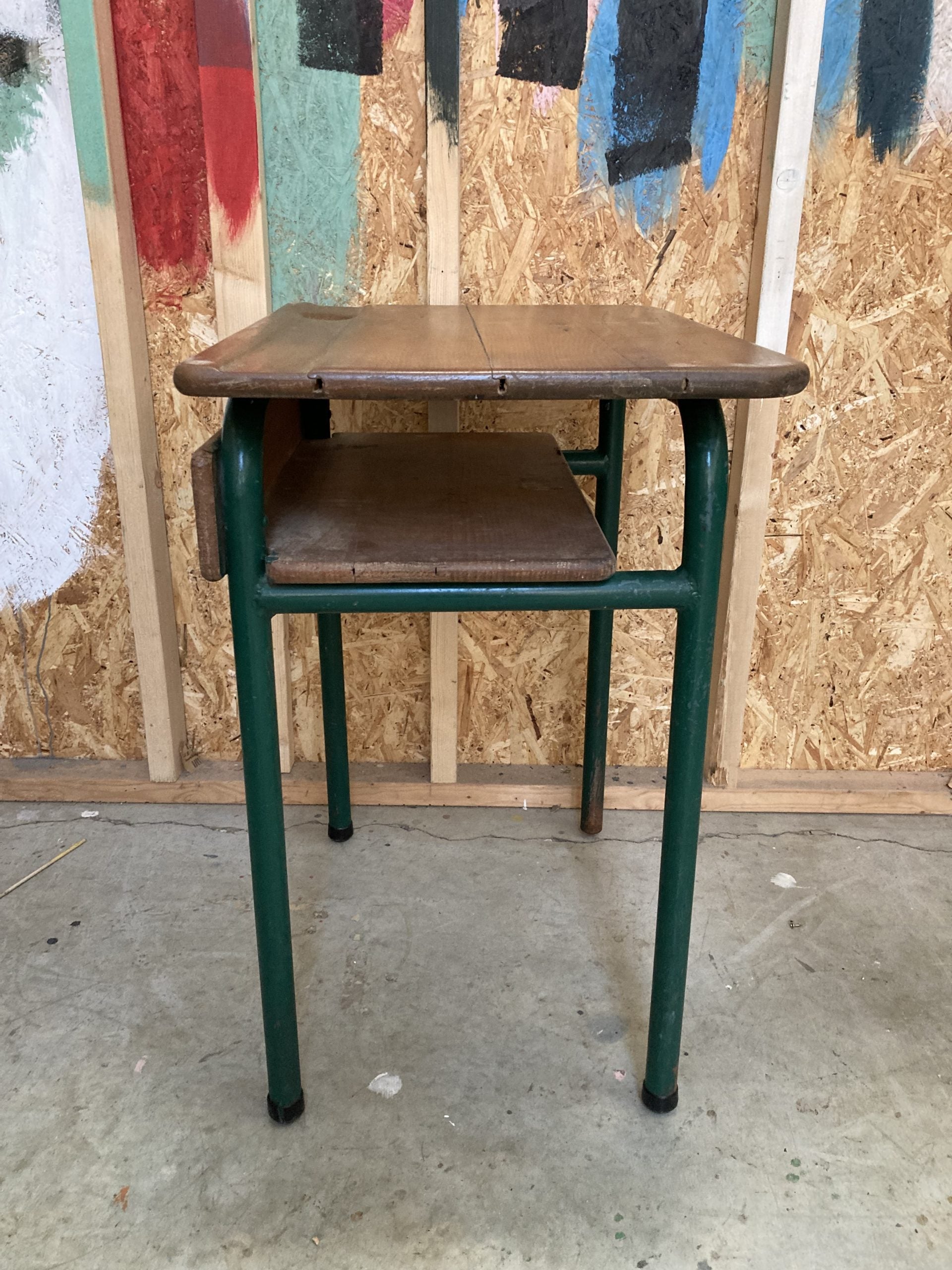 French-green-metal-single-desk-1