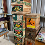 Japanese tea crate