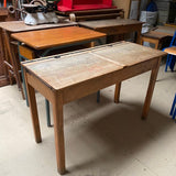 Children's Esavian Double desk with Wooden Chair
