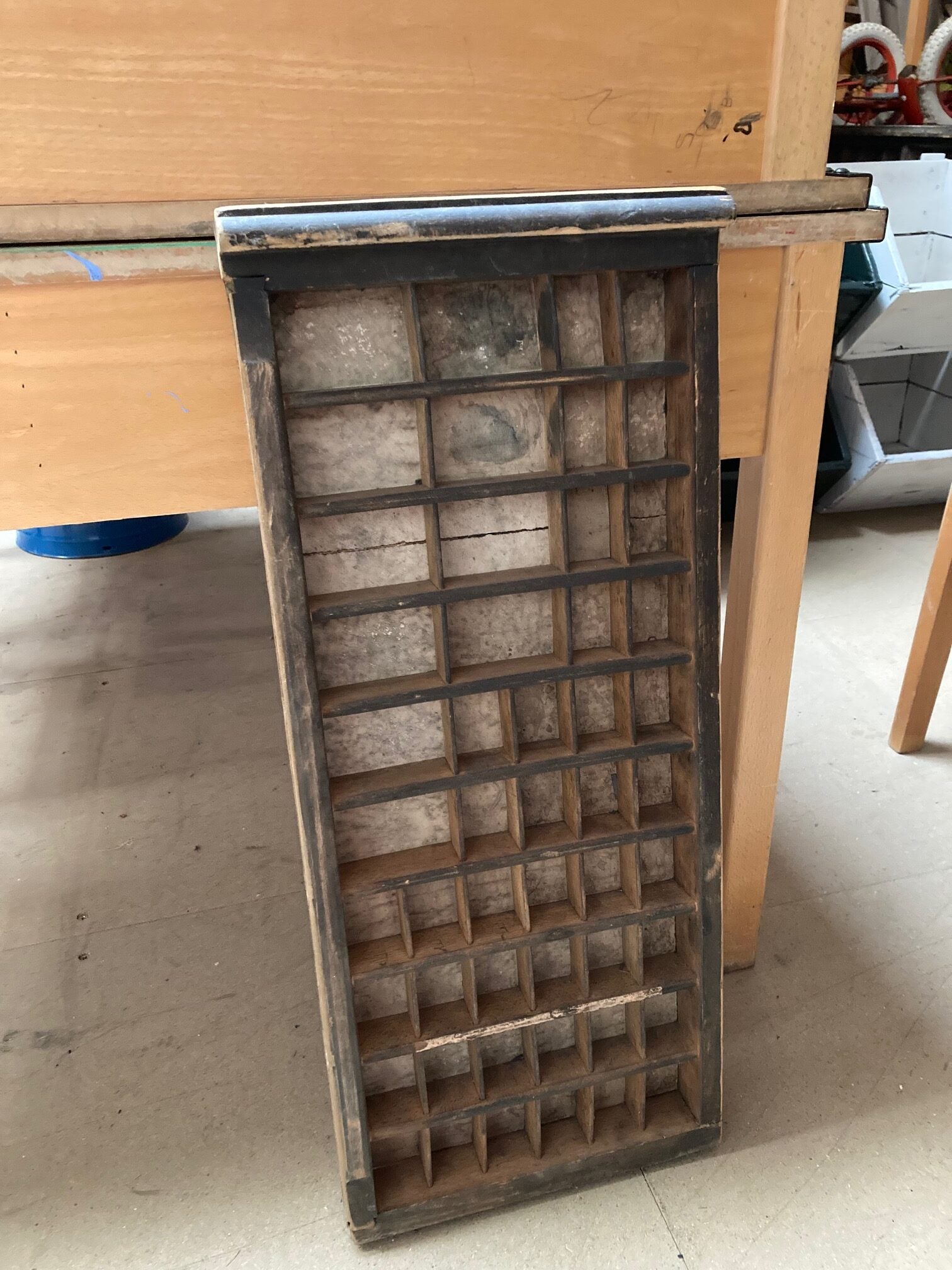 Letterpress-tray