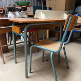 French Metal Legged Chair