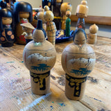 Japanese Kokeshi Sumo Dolls