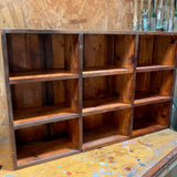 Wooden pigeon hole