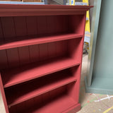 Eating Room Red Shelving Unit