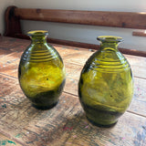 Green vases from Hungary