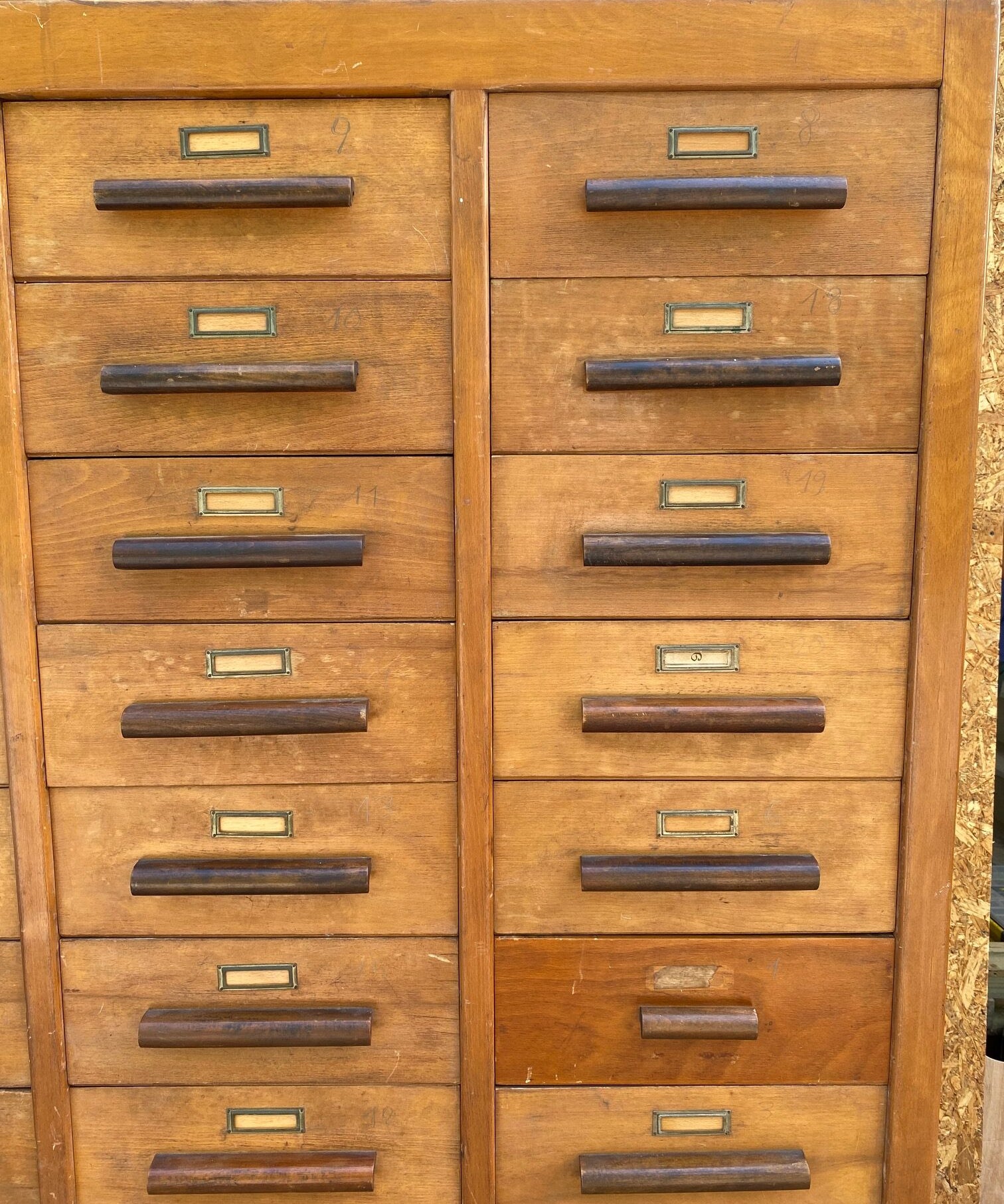 French Drawer Unit with Cupboards