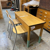 Two French Grey Chairs