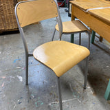 Two French Grey Chairs
