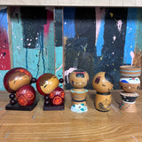 Small Sosaku Kokeshi Wooden Japanese Doll