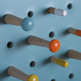 Medium Blue Pegboard by Block