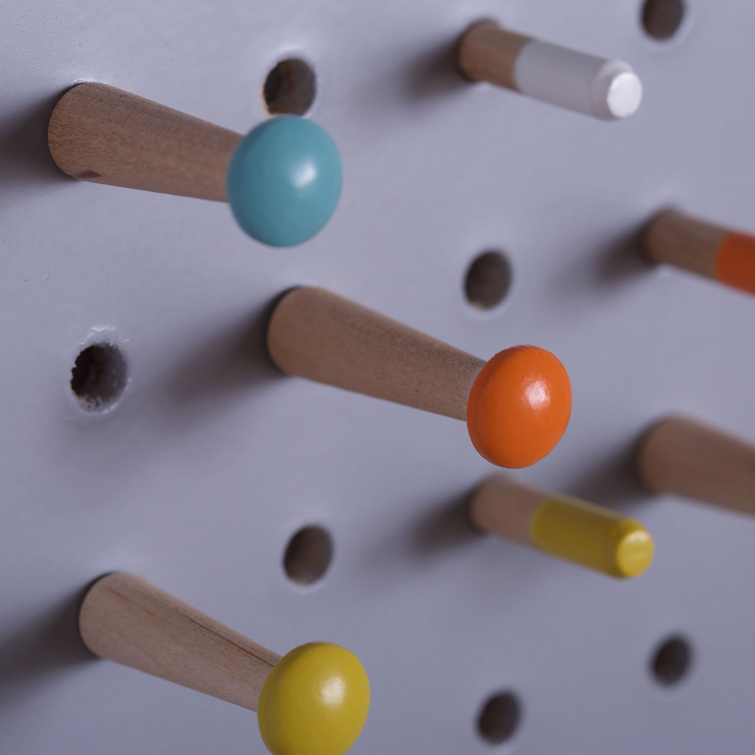Medium Grey Pegboard by Block