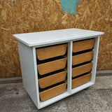 Storage Unit on Castors with Pull out drawers