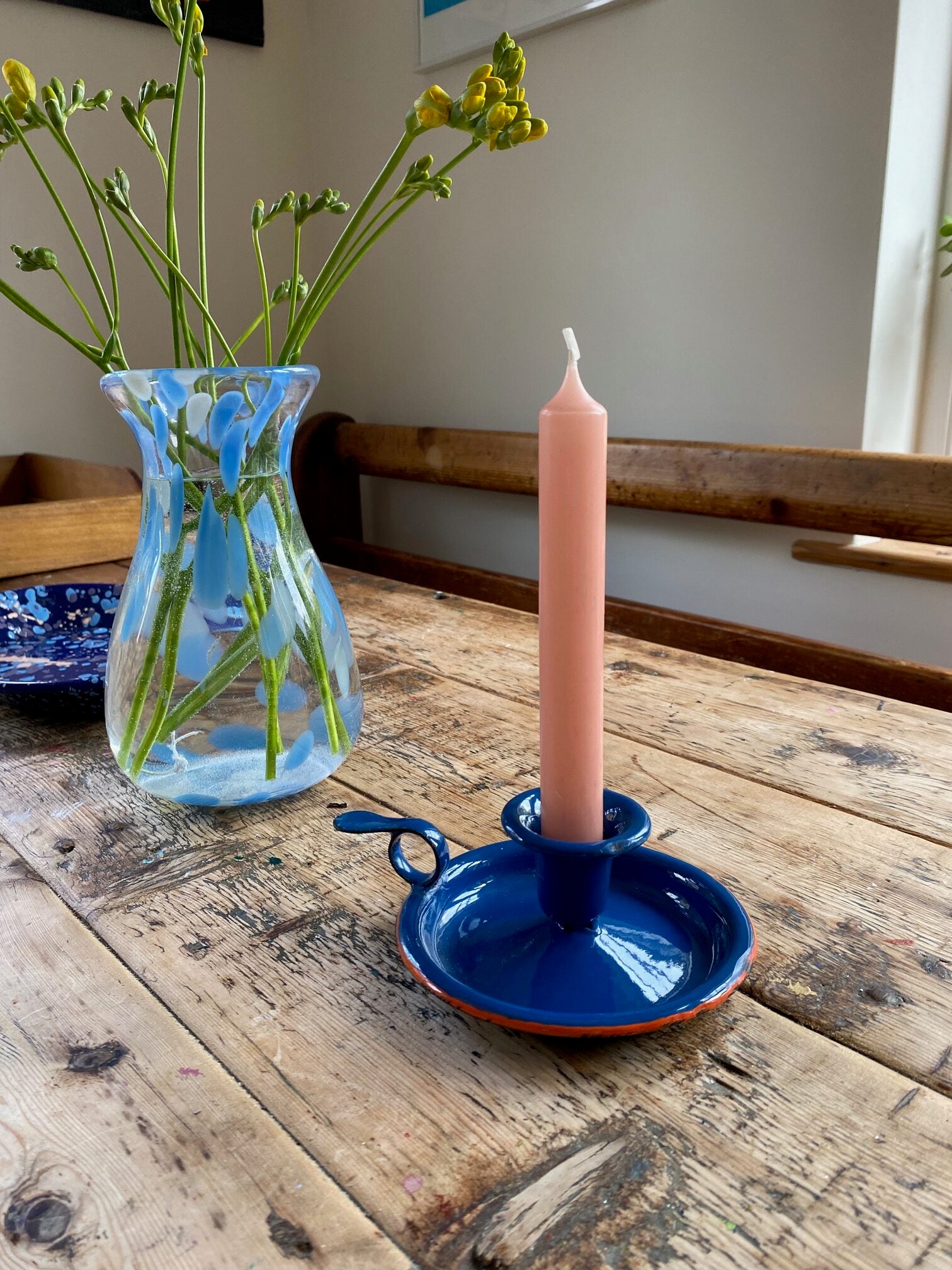 blue-enamel-candle-holder-2