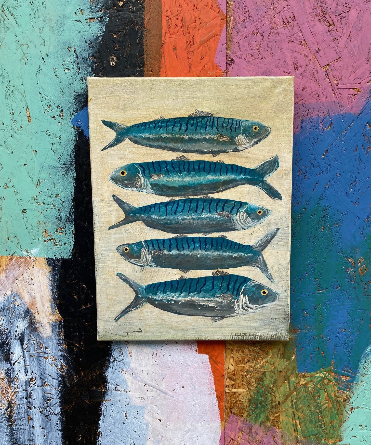 blue-fish-acrylic-painting-1