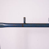 Vintage Blue Metal Coat Storage Rack