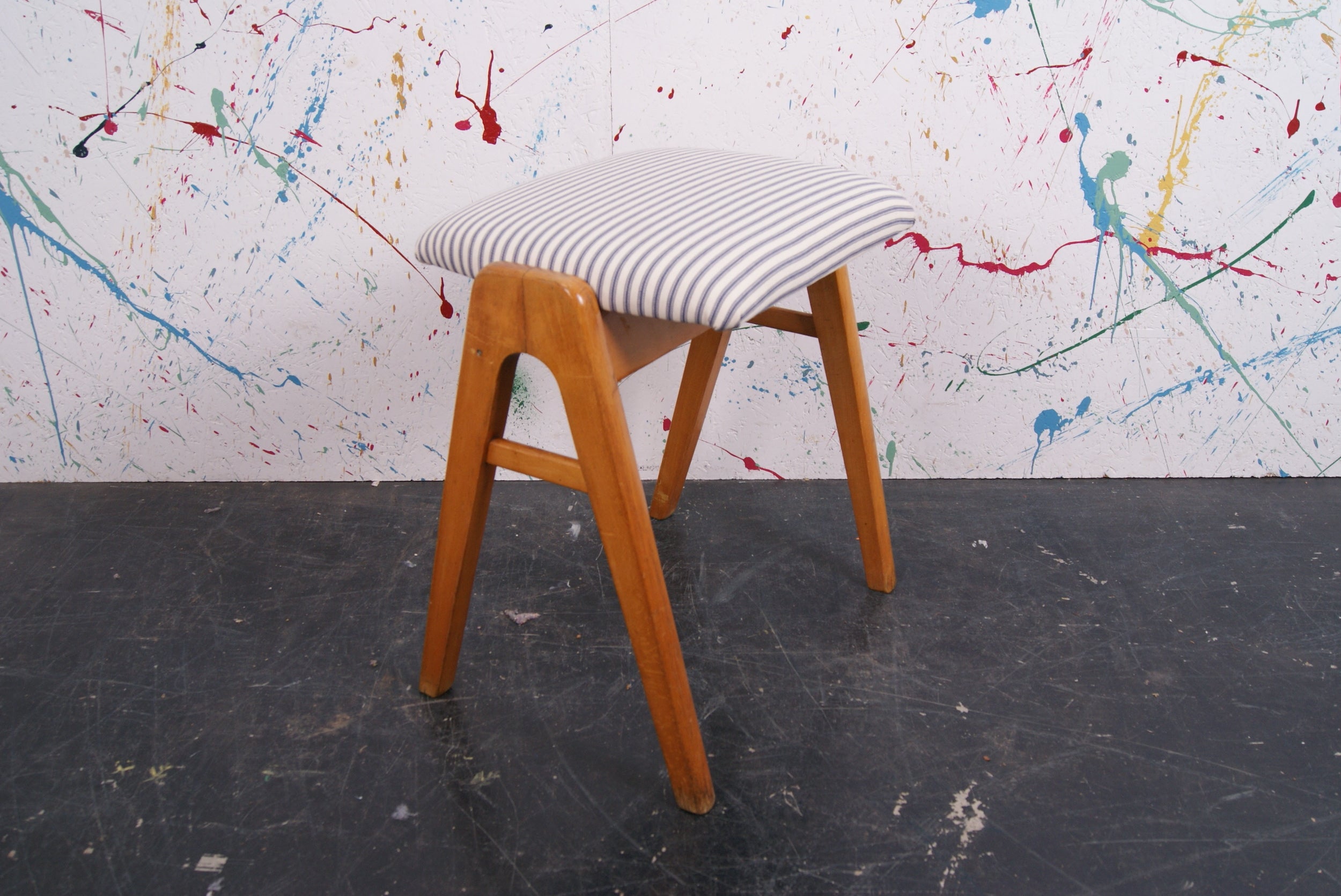 blue-ticking-stool-2