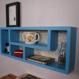 Children's Blue Wooden Display/Treasure Box