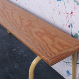 customised-metal-legged-bench-1