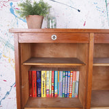 Double French Tambour Cabinet