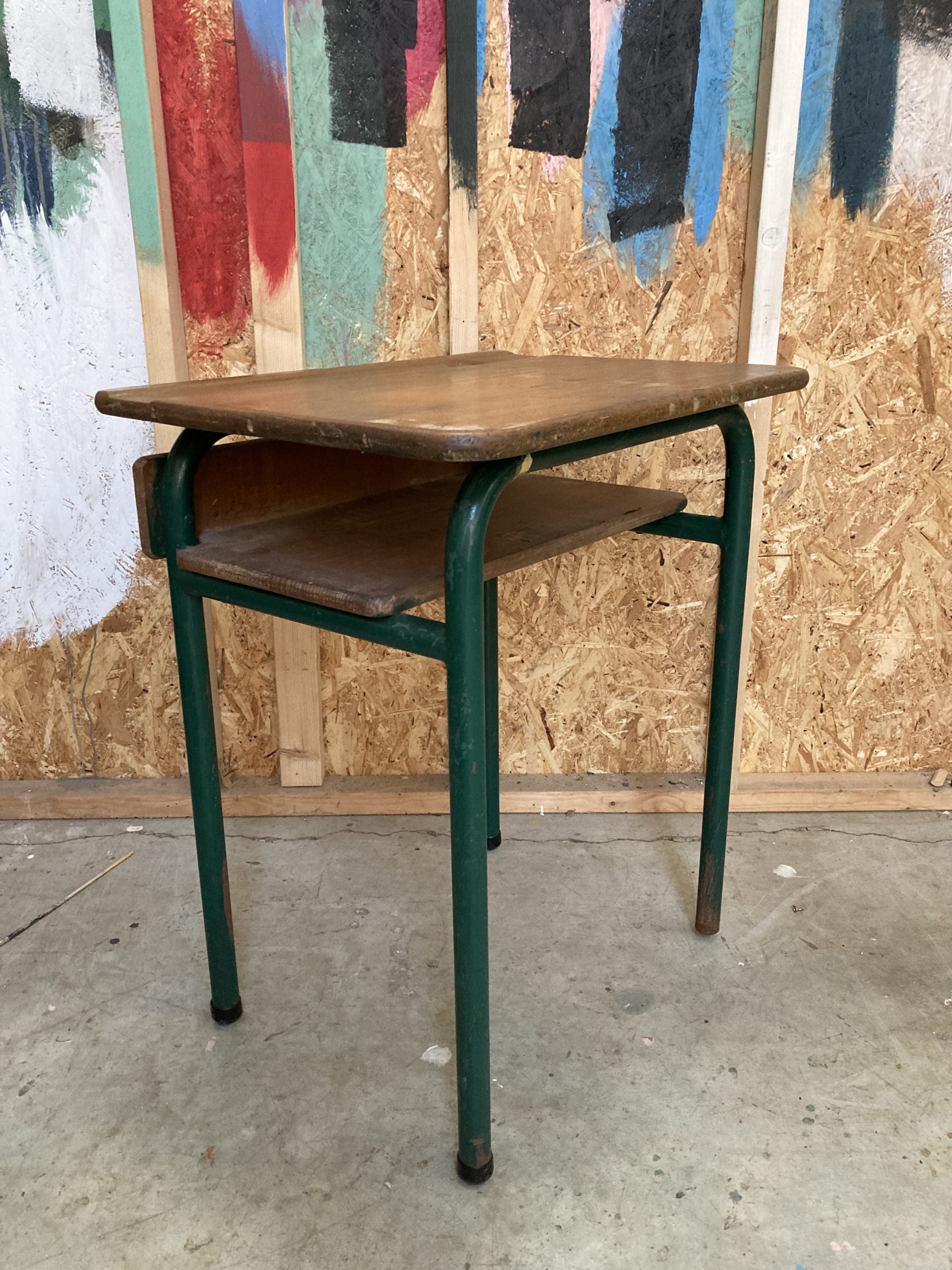 french-green-metal-single-desk-2