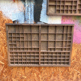 Vintage French Letterpress Trays