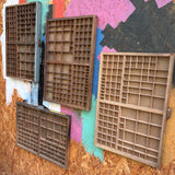 Vintage French Letterpress Trays