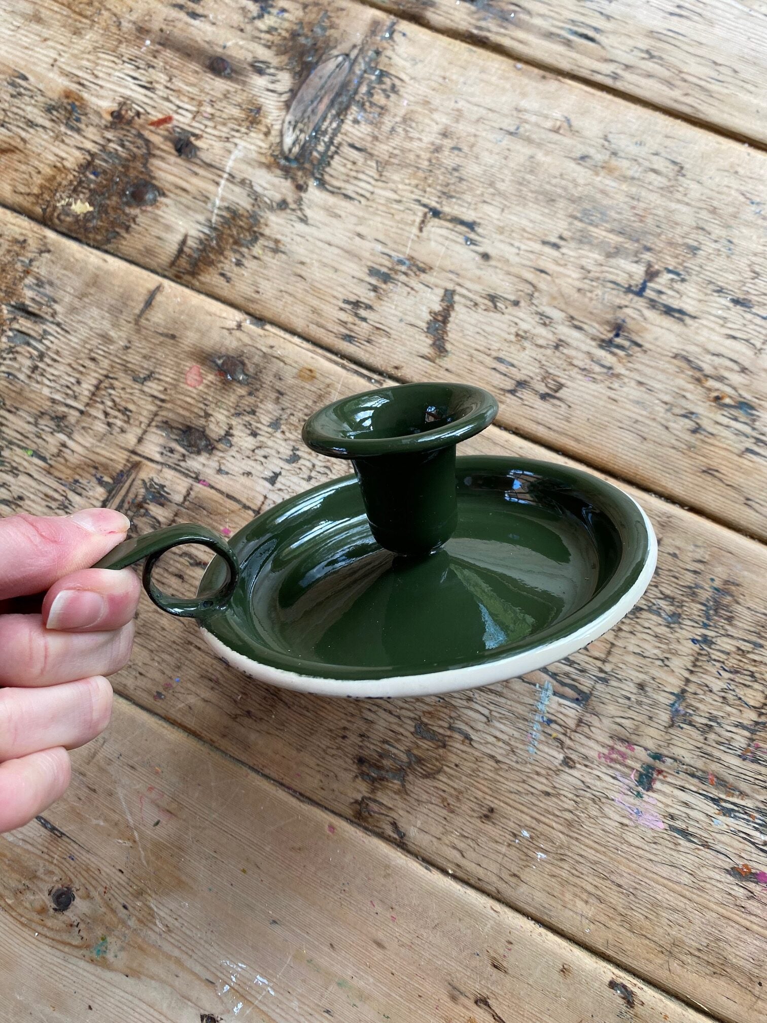 green-enamel-candle-holder-6