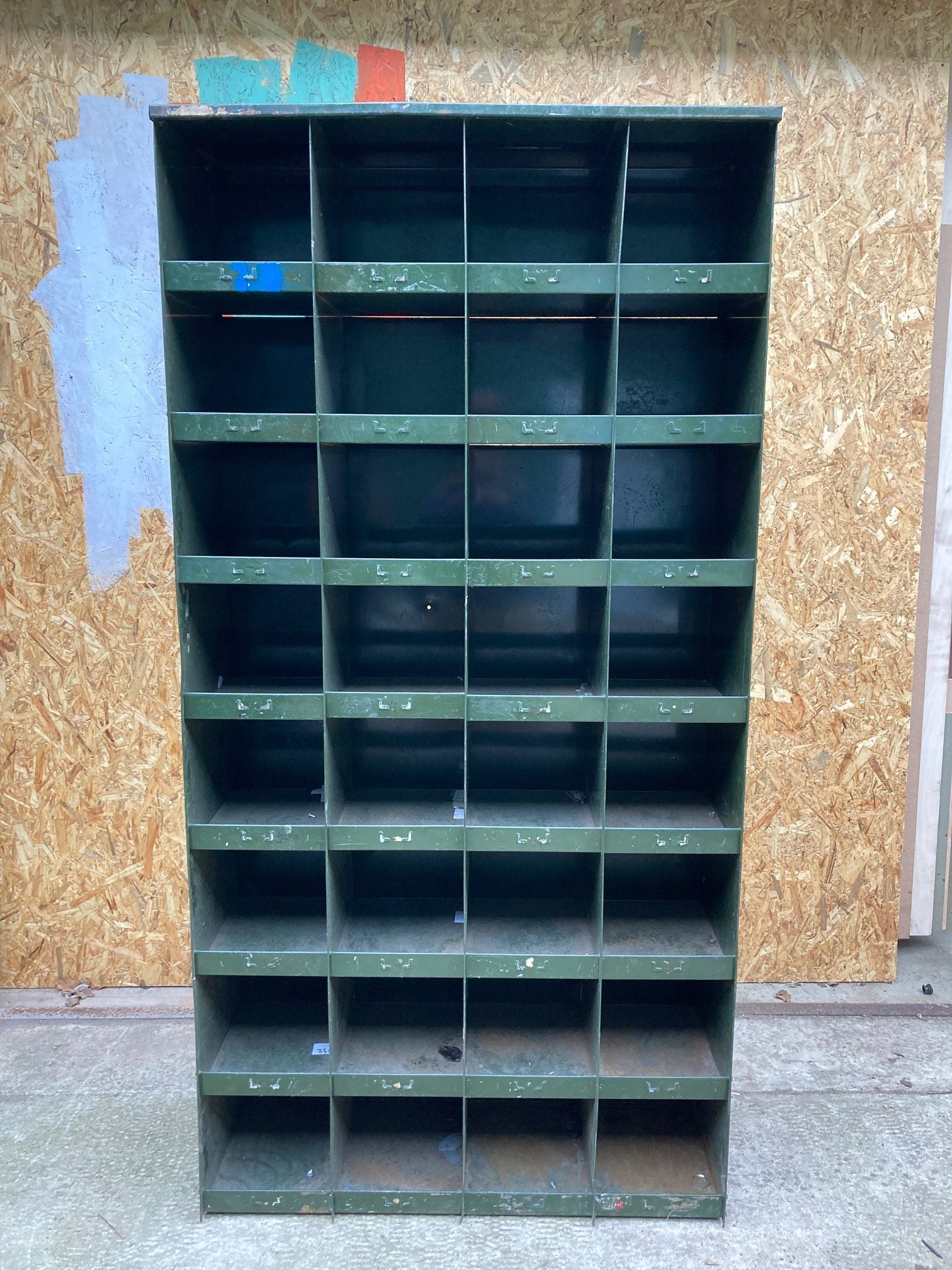 green-metal-pigeon-hole-1