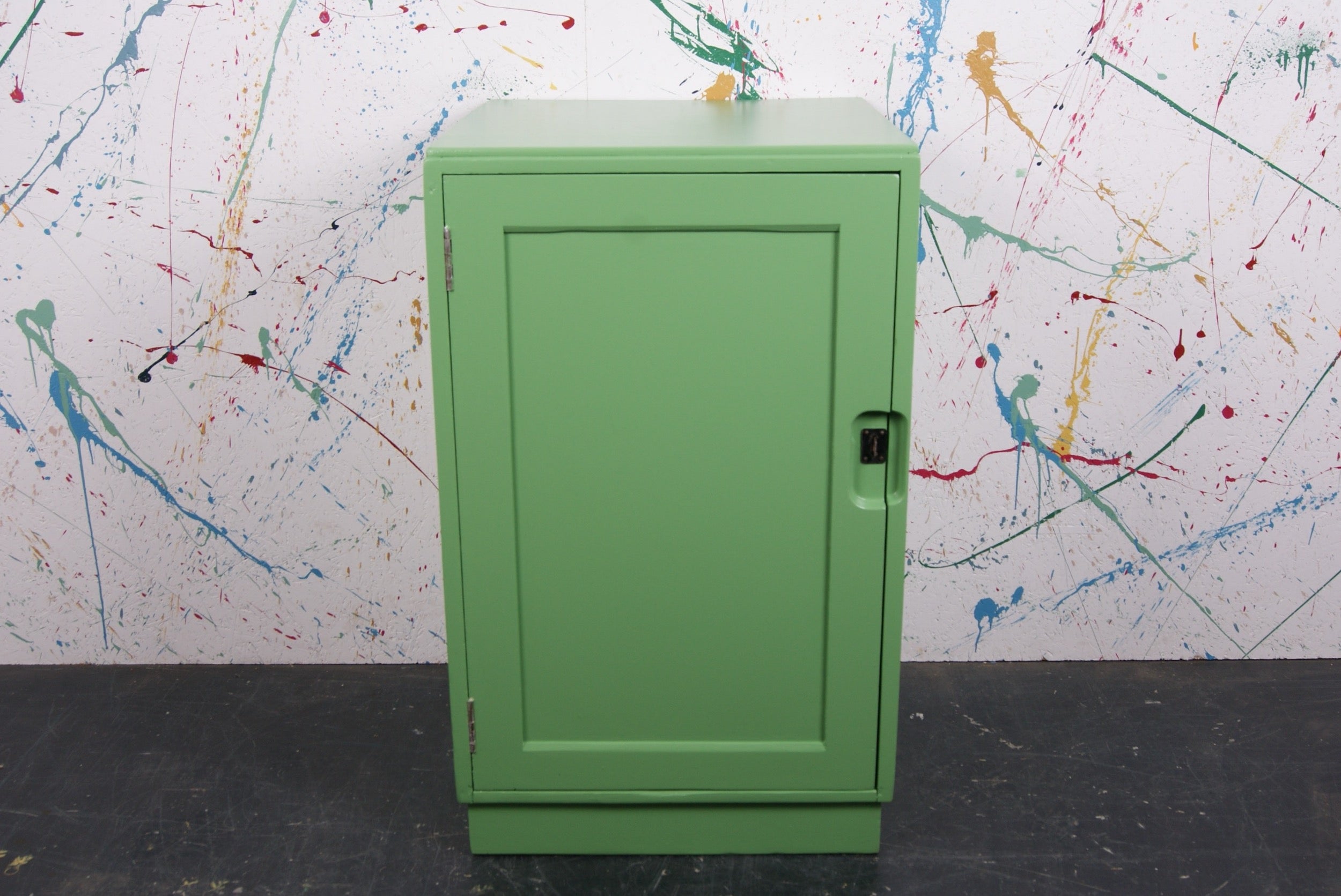 green-wooden-locker-1