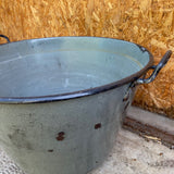 grey-enamel-garden-tub-3