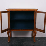 Glass Cabinet Customised in Hague Blue