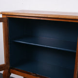 Glass Cabinet Customised in Hague Blue