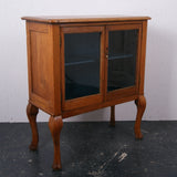 Glass Cabinet Customised in Hague Blue