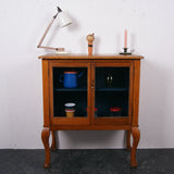 Glass Cabinet Customised in Hague Blue