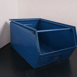 Children's Large Light Blue Metal MARS Stackable Storage Crates