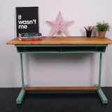 Children's Customised French Double Metal Legged Desk