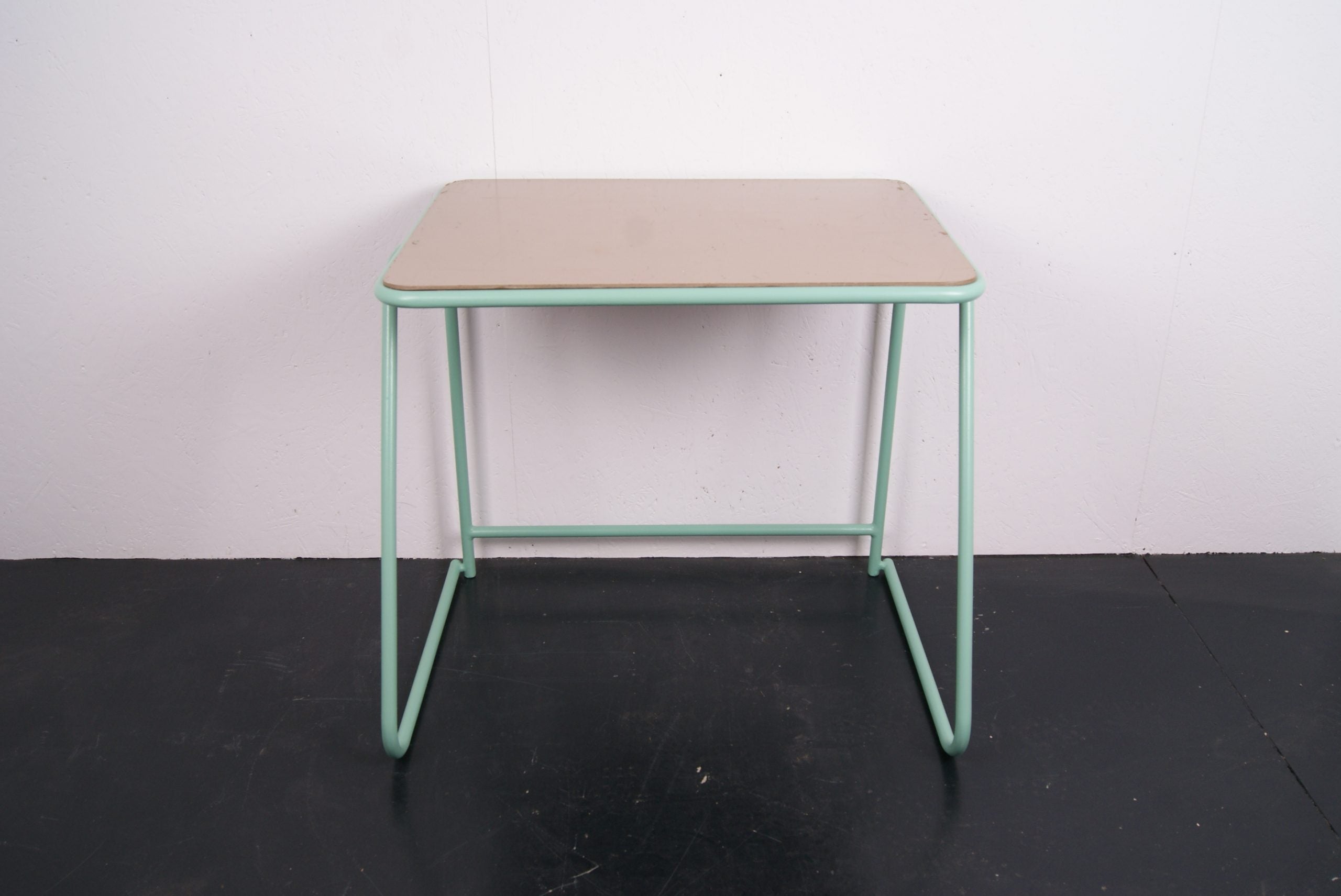 Children's Mint Green Metal Framed Desk