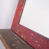Children's colourful Wooden Framed Mirror