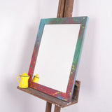 Children's colourful Wooden Framed Mirror