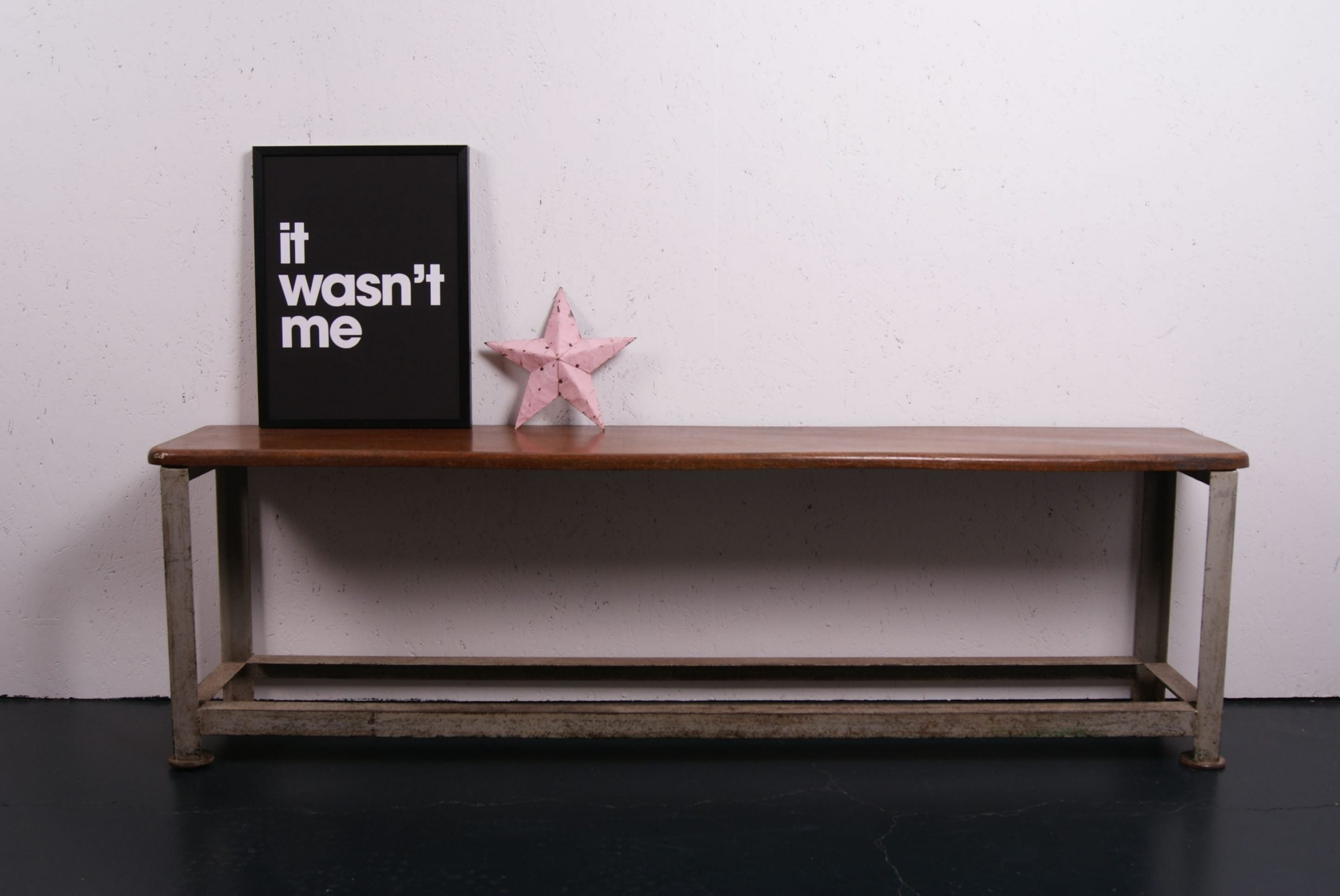 Children's Black It Wasn't Me Print by Gayle Mansfield