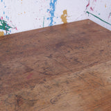 Children's School Lab Bench with Black Metal Frame