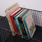 Children's Black Metal Storage Baskets