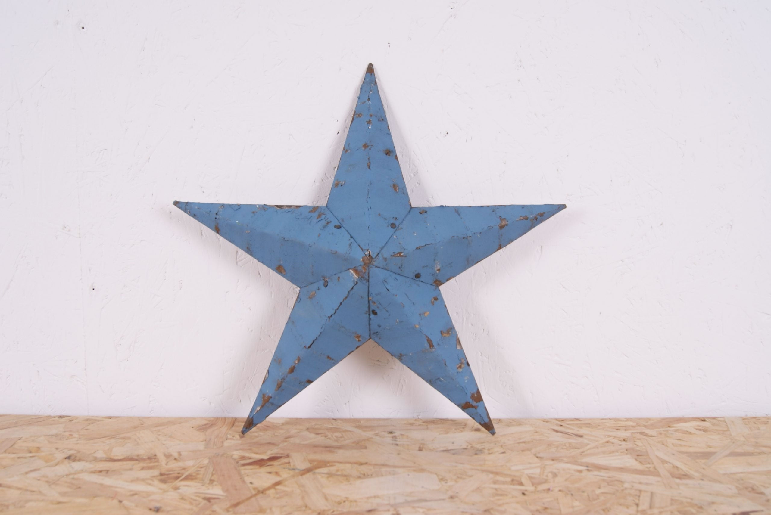 Children's Blue 15 inch Amish Barn Star