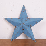 Children's Blue 12 inch Amish Tin Barn Star