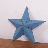 Children's Blue 12 inch Amish Tin Barn Star