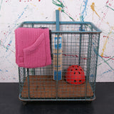 Children's French Blue Metal Storage Trolley