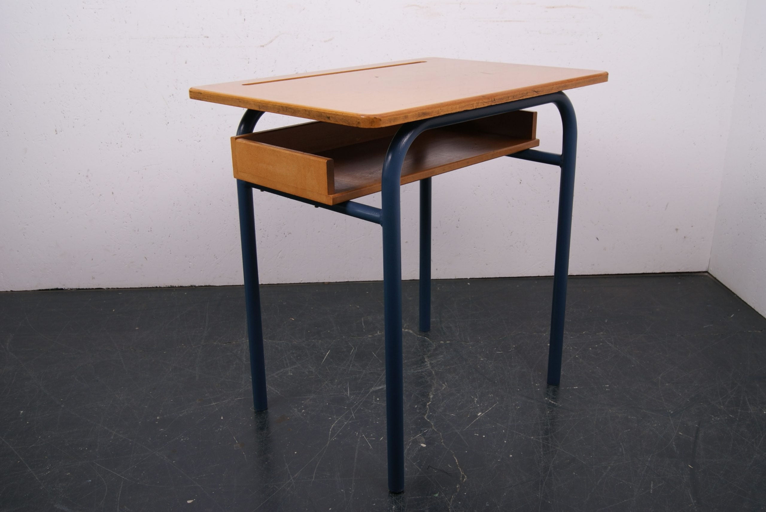 Children's Customised Metal Legged Desk with Shelf