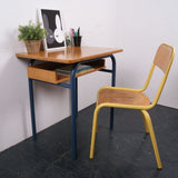 Children's Customised Metal Legged Desk with Shelf